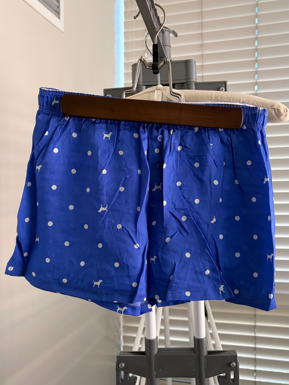 NWT Pink Pajama Boxer Shorts Size XS